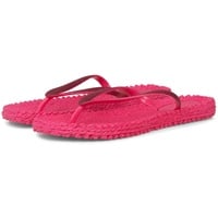 Ilse Jacobsen HORNBÆK | Cheerful01 | Damen Flip Flops mit Glitter | Dänische Design | Sommer Strand Zehentrenner | WARM PINK | 36 EU - 36 EU