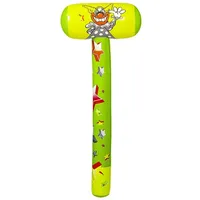 Widdmann Kostüm Hammer Clown - für Karneval Faschingskostüm, Kunststoff-Accessoire zum Aufpusten grün