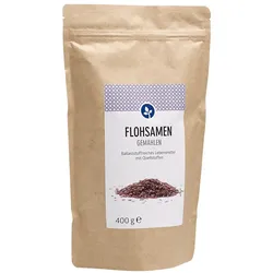 Flohsamen Gemahlen Pulver