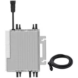 SolarMars Wechselrichter 2000W, (Mikrowechselrichter Balkonkraftwerk für 4 Solarmodule), inkl. integrierter WLAN, VDE Zertifiziert, Plug & Play (10M Kabel)