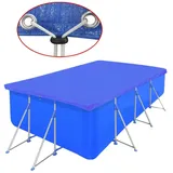vidaXL Poolabdeckung PE Rechteckig 90 g/qm 400x207 cm