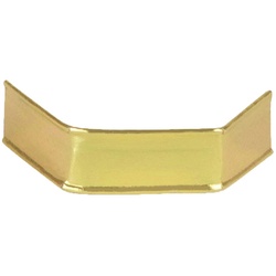 1-PACK 5000x U-Clipse Verschlussclipse Beutelverschlüsse 40 mm Gold Papier