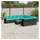 vidaXL Gartensofa-Set 12-tlg. schwarz/blau