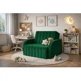 moeblo Schlafsessel Montana 80 Polyester 101 x 90 x 104 cm Dunkelgrün mit Relaxfunktion
