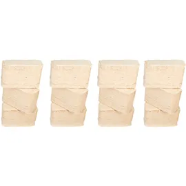 Lemodo Holzbriketts 10 kg Sack, Weichholzbriketts für lange Brenndauer, Briketts als Alternative zu Pellets