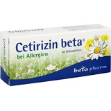 betapharm Arzneimittel GmbH Cetirizin beta Filmtabletten