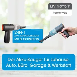 Livington PocketVac Akku-Handstaubsauger 1 St.