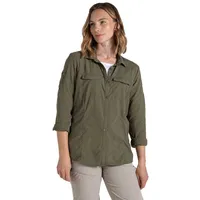 Craghoppers Nosilife Adventure III Langarmhemd - Wild Olive -