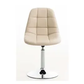 CLP Esszimmerstuhl Stuhl Emil Kunstleder creme