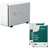 Synology DS223j 12 TB (2 x 6 TB Synology Plus)