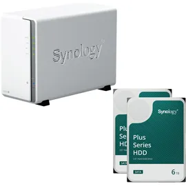 Synology DS223j 12 TB (2 x 6 TB Synology Plus)