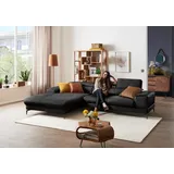 W.Schillig Eckcouch Mikrofaser 3-Sitzer Grau