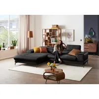W.Schillig Eckcouch Mikrofaser 3-Sitzer Grau