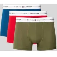 Trunks aus Baumwoll-Mix im 3er-Pack, Rot, XXL