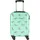 Princess Traveller Trendy Animal 4-Rollen Cabin 56 cm / 40 l mint/grün