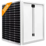 Rhein Beleuchtung Solarmodul 200 W 12 V neues monokristallines Silizium-Solarpanel, (monokristalline solarmodule, solar panels, pv modul), Hohe Umwandlungseffizienz, wasserdicht nach IP65, robuster Rahmen