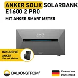 Anker SOLIX Solarbank 2 E1600 AC Speicher für Balkonkraftwerke inkl. Smart Meter