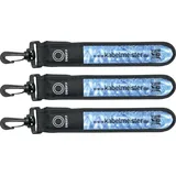 Kabelmeister (GA-K001B-3) Reflektierendes Band blau, 3er-Set