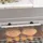 Homcom Minibackofen 9L Mini Ofen mit Backblech, Grillrost, 100 °C-230 °C, mit einstellbar Temperatur und Garzeit, 60 Min. Timer, 750W, Edelstahl,