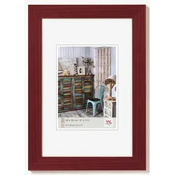 walther + design Grado Holz Bilderrahmen 13x18 cm ROT