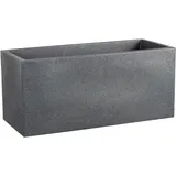Scheurich C-Cube Long 60 29,5 x 25 x 26,5 cm Stony Black