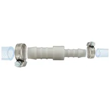 tecuro Schlauchverbinder Ø 8 mm x Ø 12 mm weiß