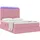 vidaXL Bett 140 x 200 cm Rosa