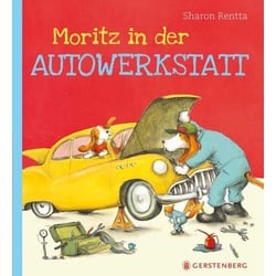 Moritz in der Autowerkstatt
