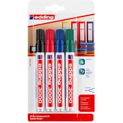 3000 Permanentmarker 4er-Blister sortiert B2B