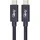 PremiumCord USB-C 1,2 m Schwarz