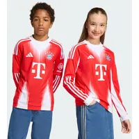 adidas FC Bayern München Heimtrikot 2025/26 langarm Kinder rot Gr. 164