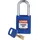 Brady SafeKey Nylon Lockout-Vorhängeschloss Mit Stahl Bügel 38.00 mm Blau KD - Verschiedenschließende Schlösser 1 Stück