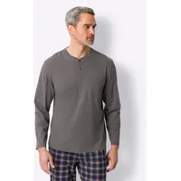 Sieh an! Schlafanzug-Shirt grau 44/46