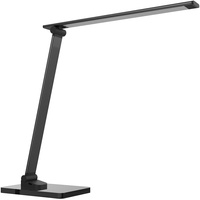 Unilux Popy LED-Schreibtischleuchte, dimmbar, schwarz,