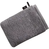 Waschhandschuh 16 x 22 cm dunkelgrau