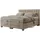 MKS Meble Boxspringbett 200 x 200 cm H4 Beige
