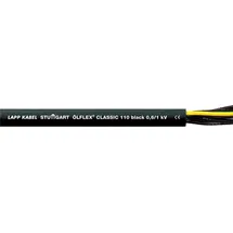 Lapp ÖLFLEX® CLASSIC BLACK 110 Steuerleitung 3 x 0.75mm2 Schwarz 1120234/100