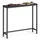 VASAGLE Konsolentisch 20 x 80 x 81,2 cm anthrazitgrau/tintenschwarz