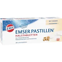 uriach germany gmbh Emser Pastillen Halstabletten Ingwer zuckerfrei