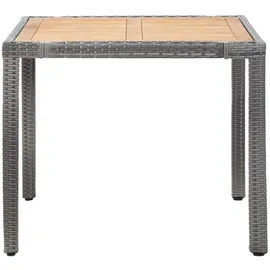 vidaXL Garten-Essgruppe 5-tlg. Grau