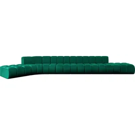 altdecor Ecksofa modulares Sofa Solven-L3 - 562x174x70 cm Grün