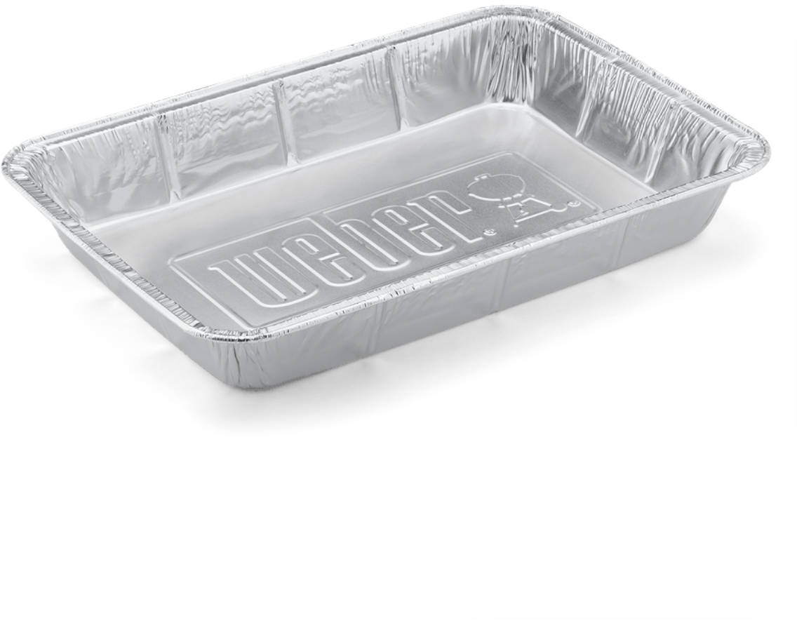 Produktbild Weber Alu-Tropfschalen groß | 10 Stück