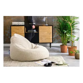 Konsimo Sitzsack ¦ creme ¦ Maße (cm): B: 85 H: 80