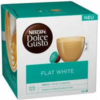 Nescafé DOLCE GUSTO Flat White Milchkaffee Milch Kaffee KaffeeKAPSEL 80 KAPSELN