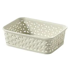 Curver 00097-885-00 Office Körbchen My Style A6, Creme