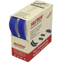 FASTECH® Klettband zum Aufnähen Haft- und Flauschteil (L x B) 5m x 20mm Blau 5m