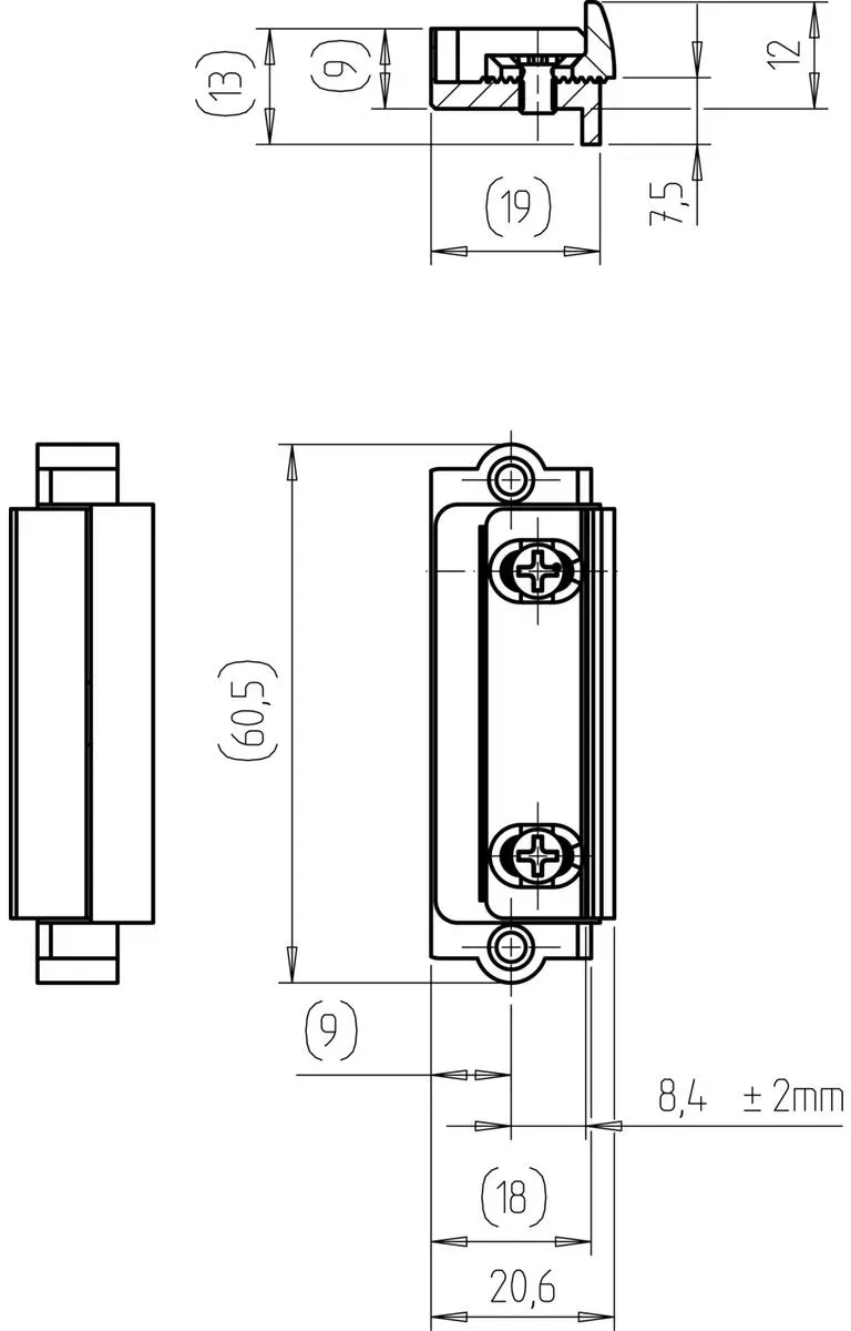 Austauschstücke Falzluft 11 mm, Eurofalz 20 mm