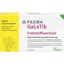 PADMA GaleTib Fettstoffwechsel Kapseln
