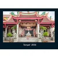 Vero Kalender Tempel 2026 Fotokalender DIN A4 von Tobias