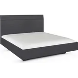 Rauch Futonbett »Bett Doppelbett Holzbett AGORDO«, mit hohem Kopfteil und schwebender Optik MADE IN GERMANY grau